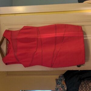 Monif C zipper detail dress 3X